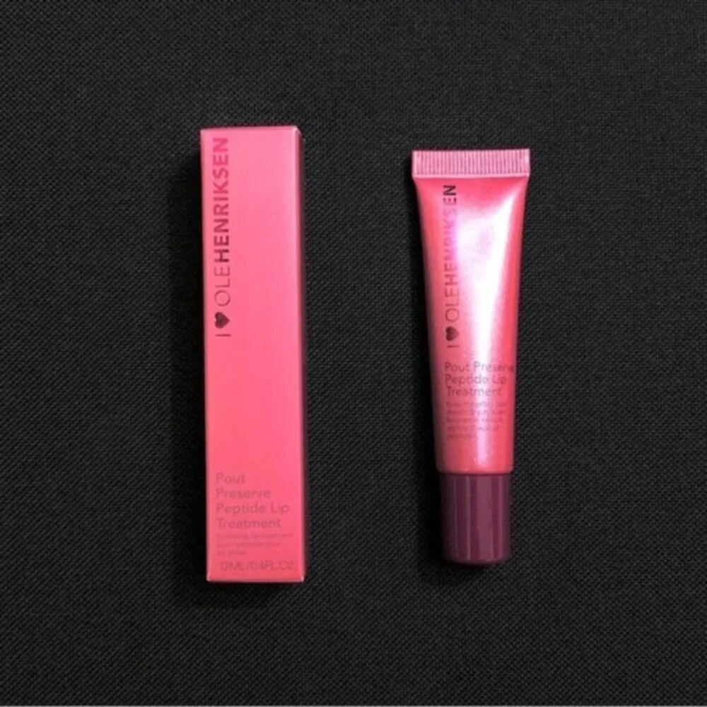 OLE HENRIKSEN Lingonberry Jam Glimmer Pout Preserve Peptide Lip Treatment